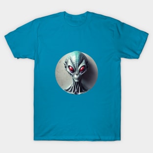 Alien Aqua T-Shirt
